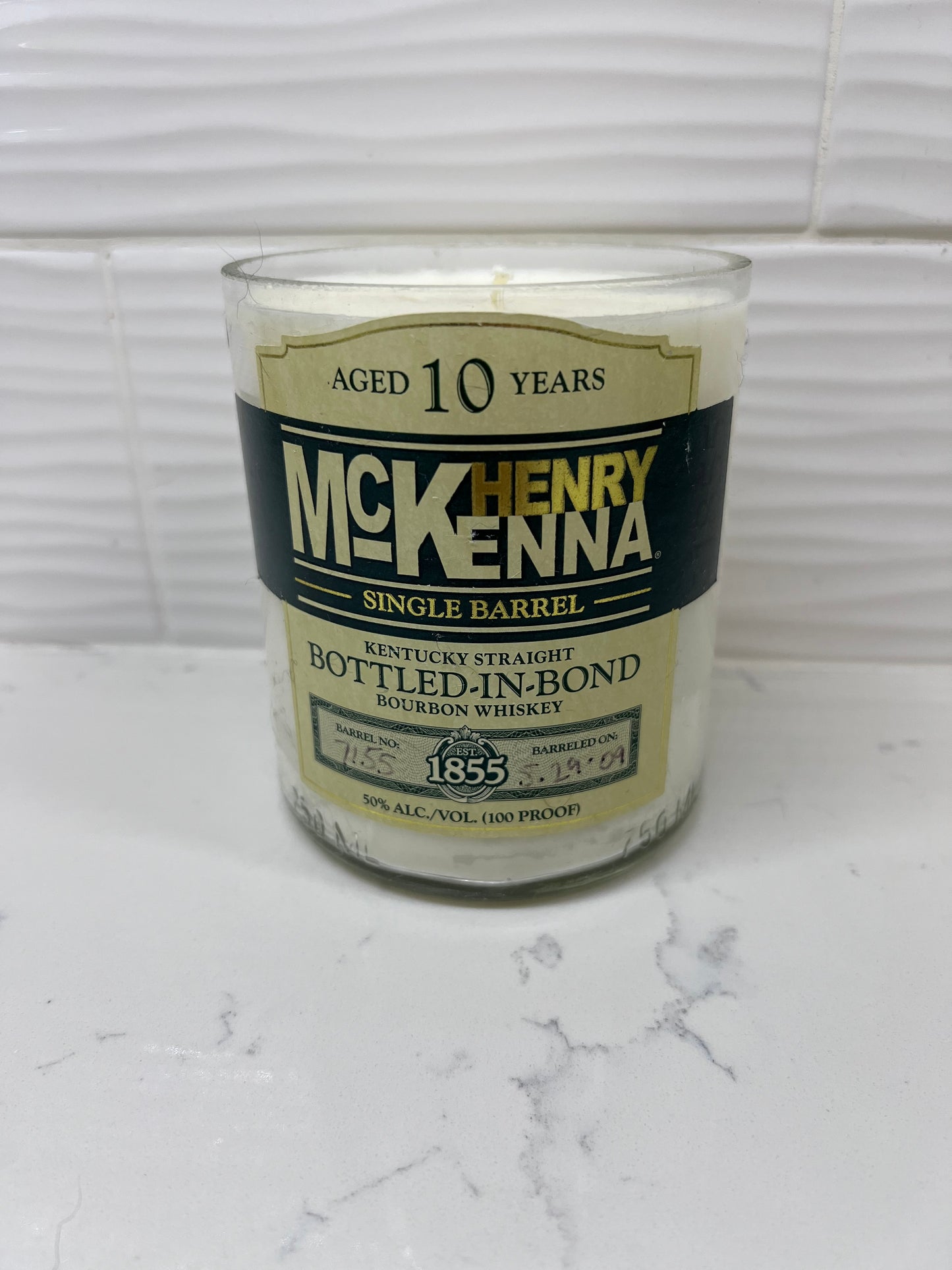 Henry McKenna 10yr Bottled-In-Bond Candle